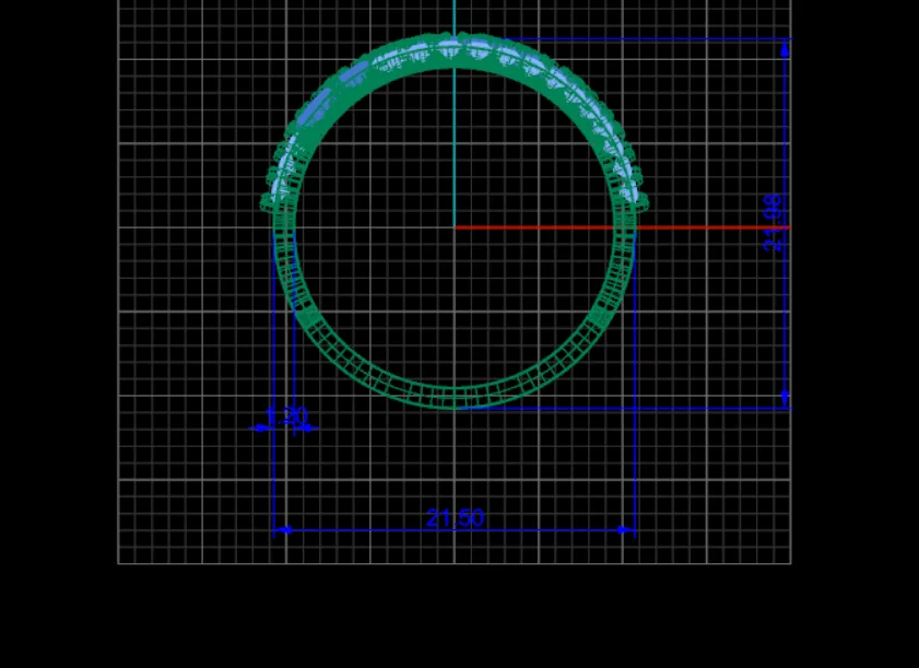 Ring Code R300 3D Model — image 3