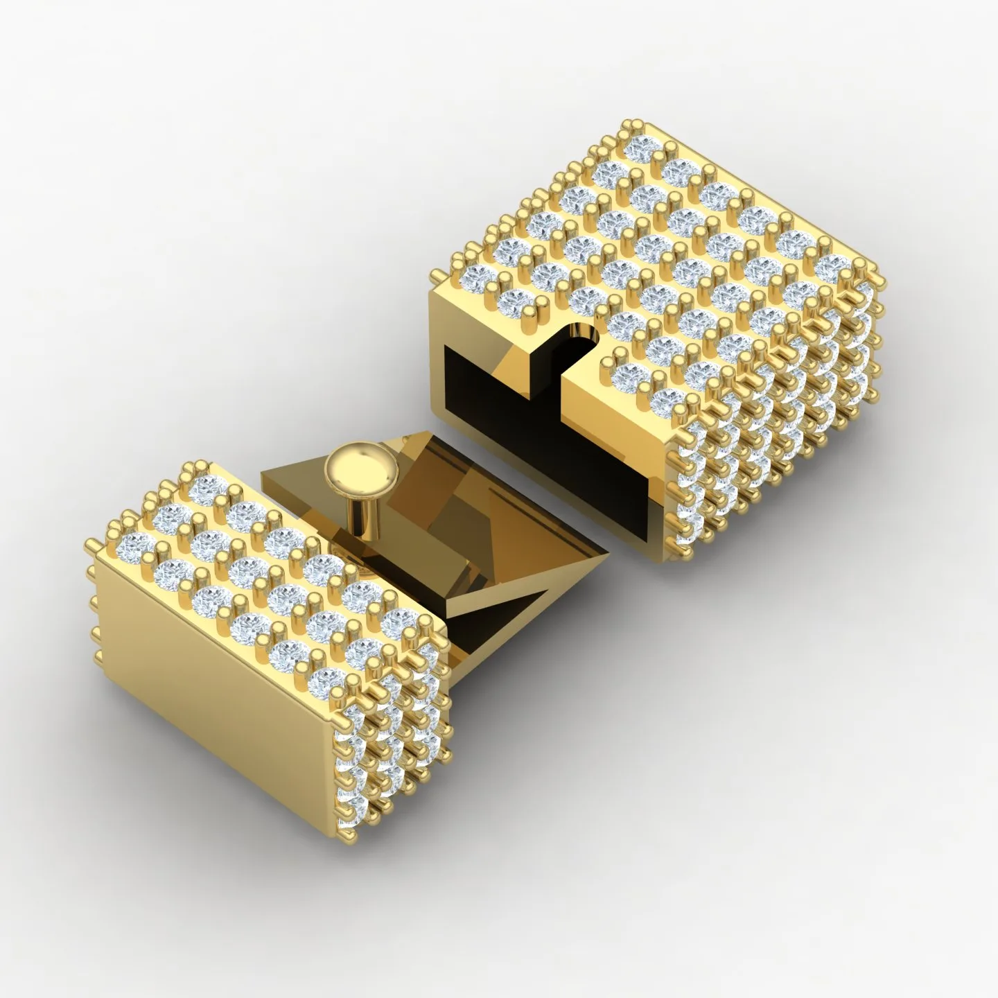 Jabeh Ai Clasp Code 02 3D Model — image 3