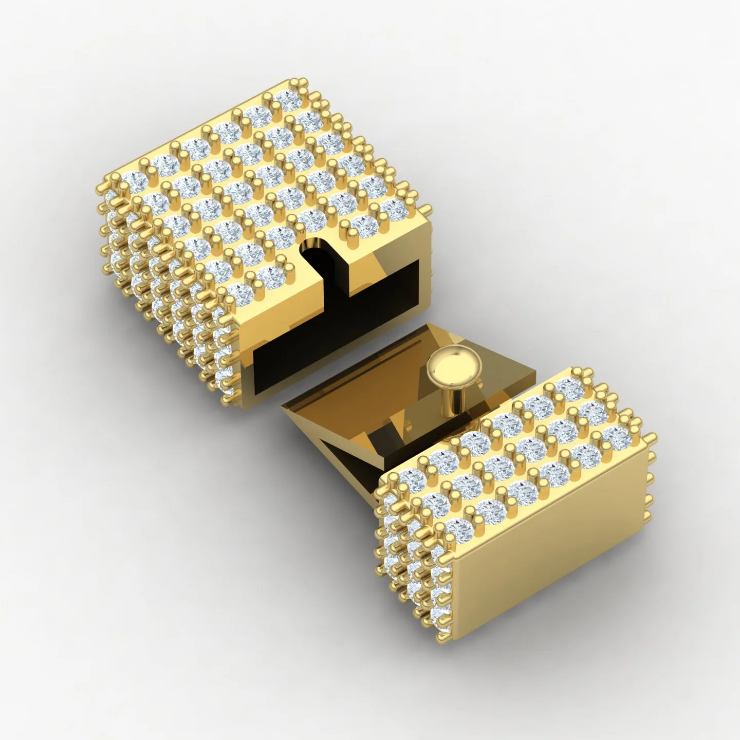 Jabeh Ai Clasp Code 02 3D Model — image 7