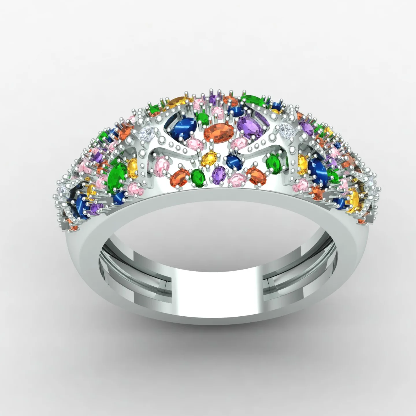 Star Daryayi Ring Code 01 3D Model — image 6