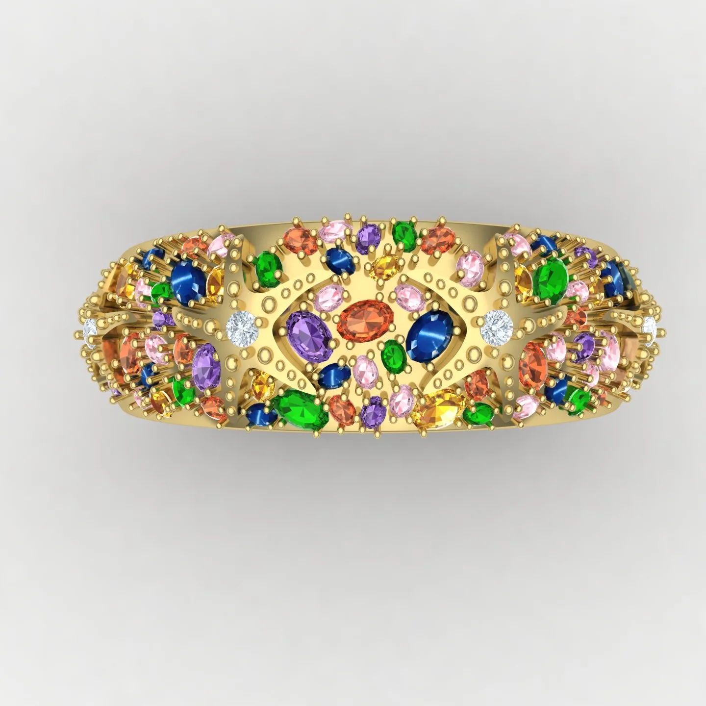 Star Daryayi Ring Code 01 3D Model — image 4
