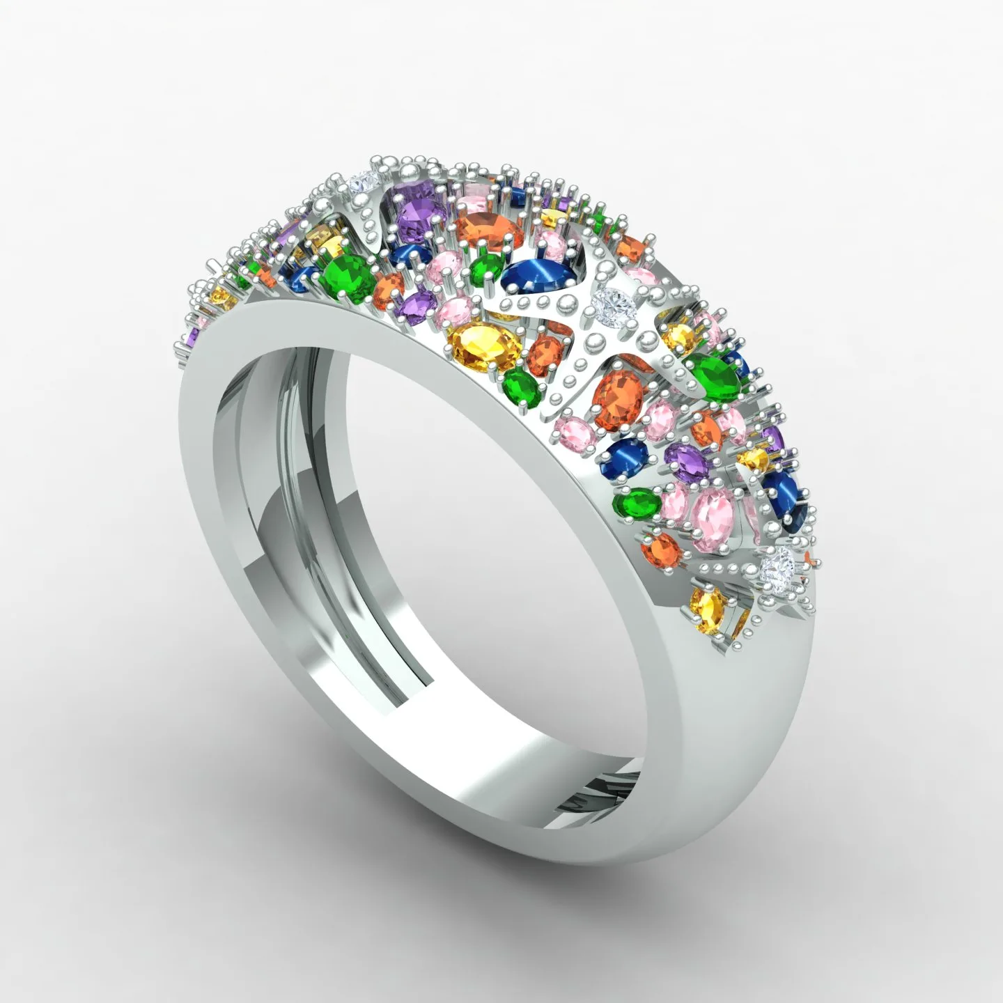 Star Daryayi Ring Code 01 3D Model — image 7