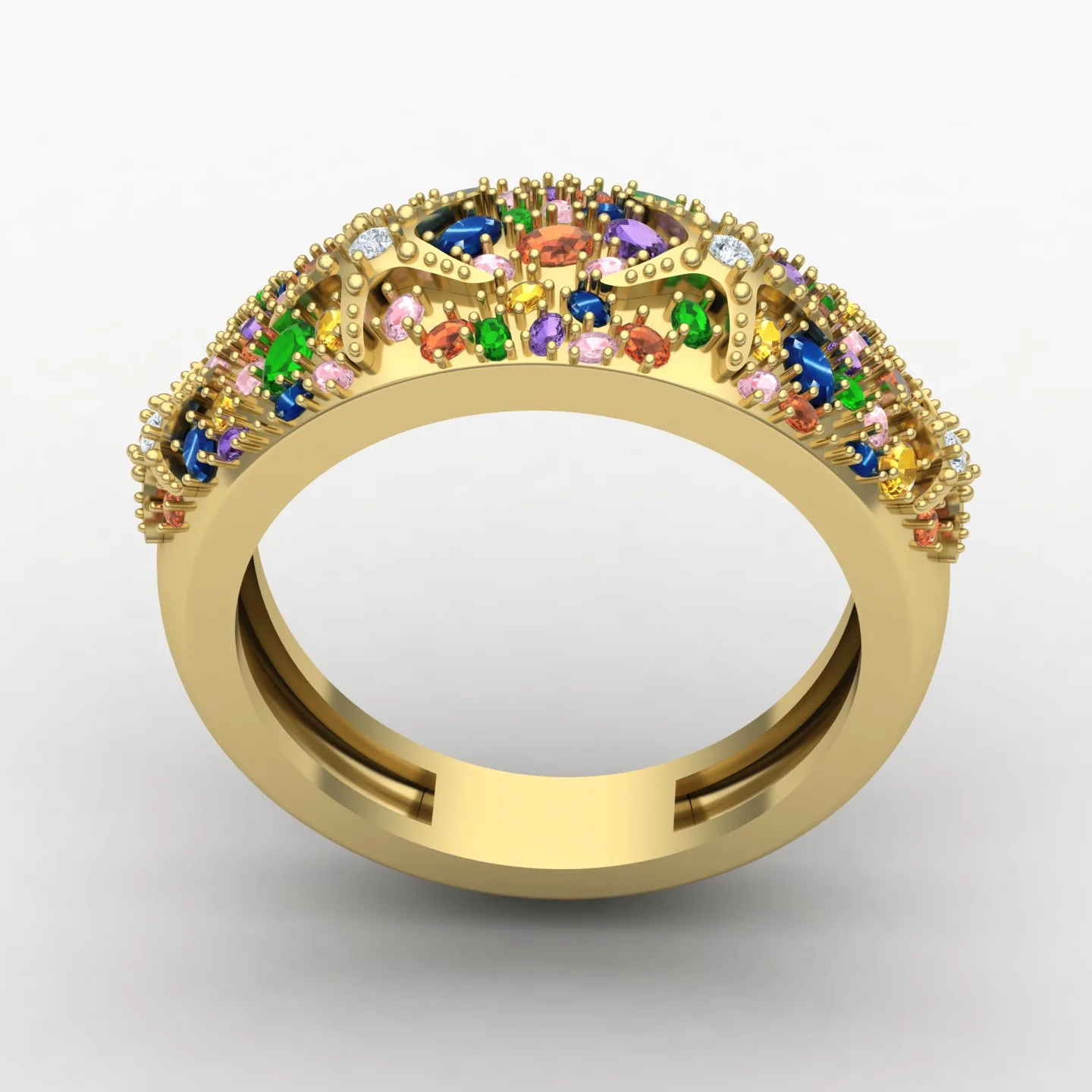 Star Daryayi Ring Code 01 3D Model — image 5