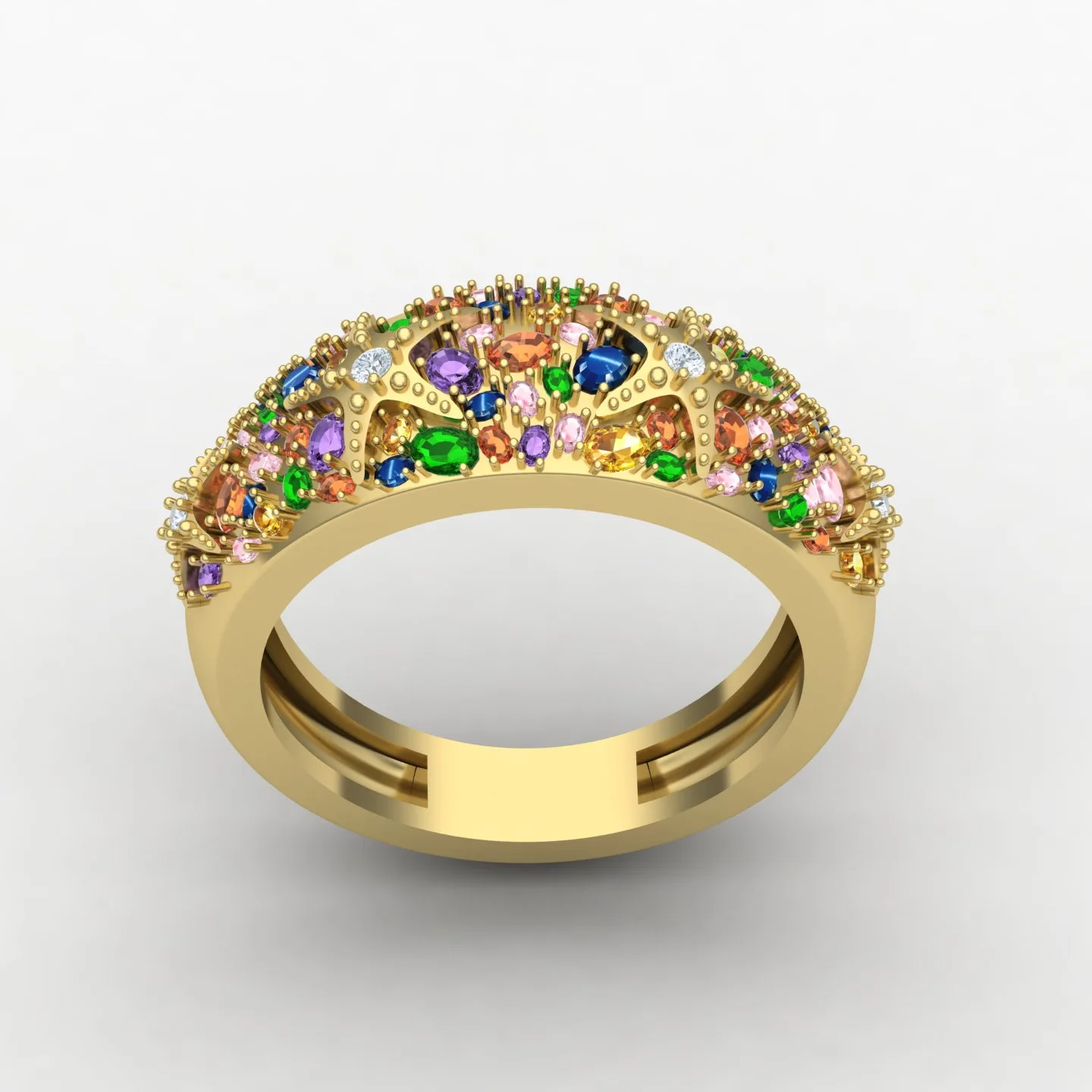 Star Daryayi Ring Code 01 3D Model — image 12