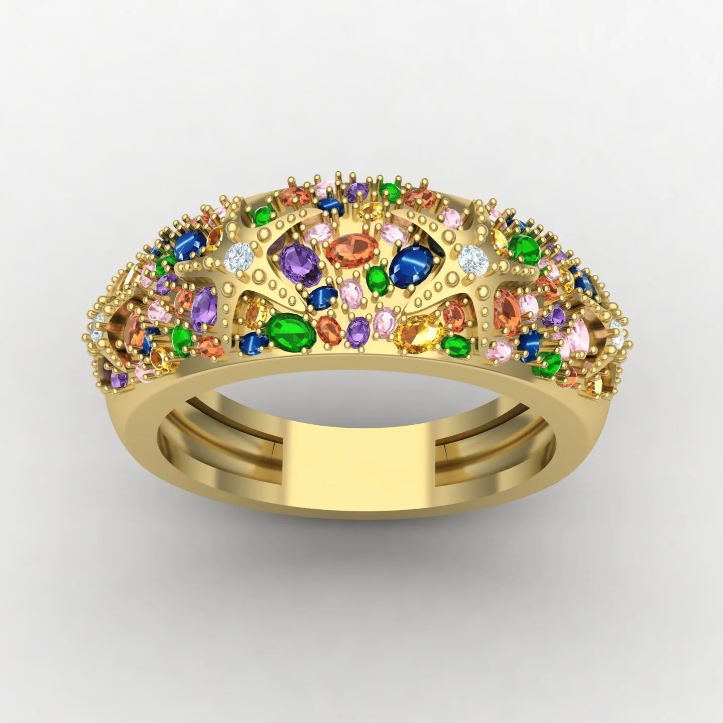Star Daryayi Ring Code 01 3D Model — image 14