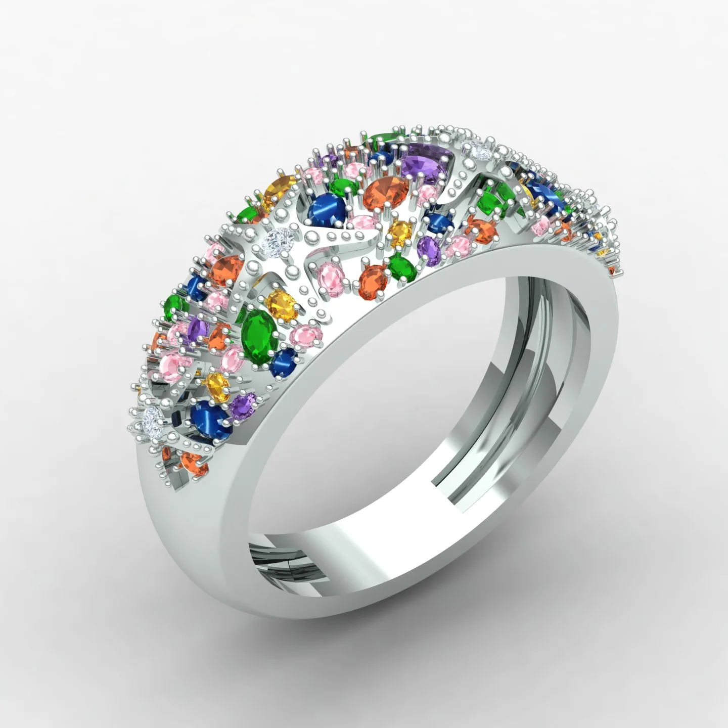 Star Daryayi Ring Code 01 3D Model