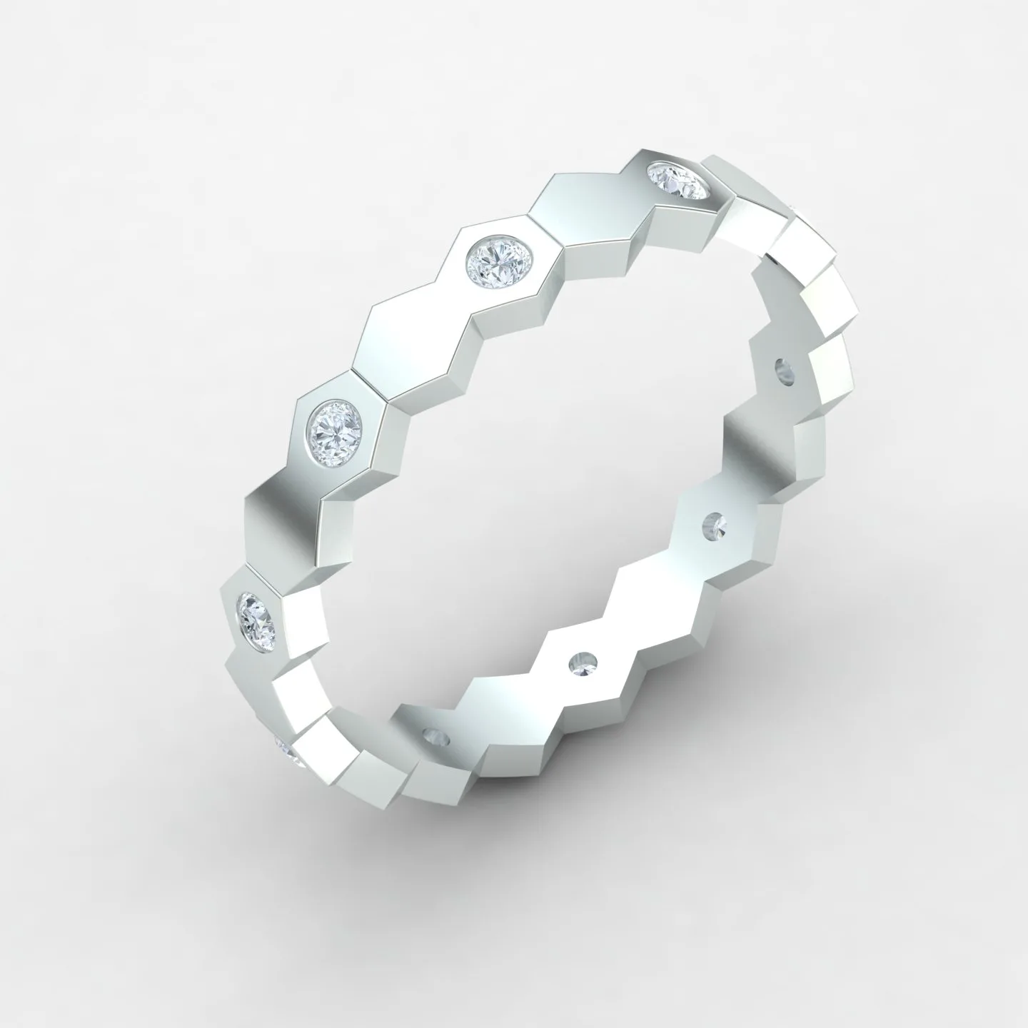 Zali Ring 6 Code 01 3D Model — image 9