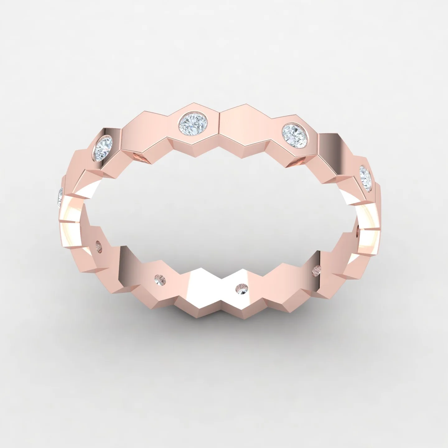 Zali Ring 6 Code 01 3D Model — image 11