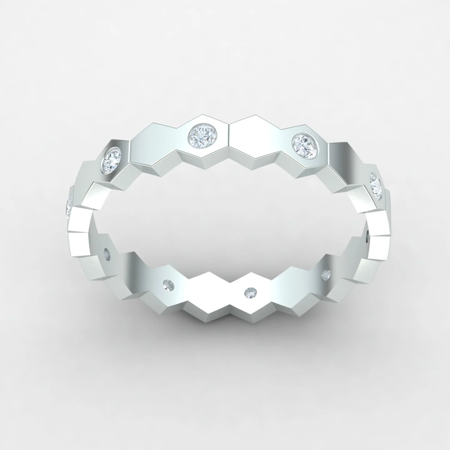 Zali Ring 6 Code 01 3D Model — image 10