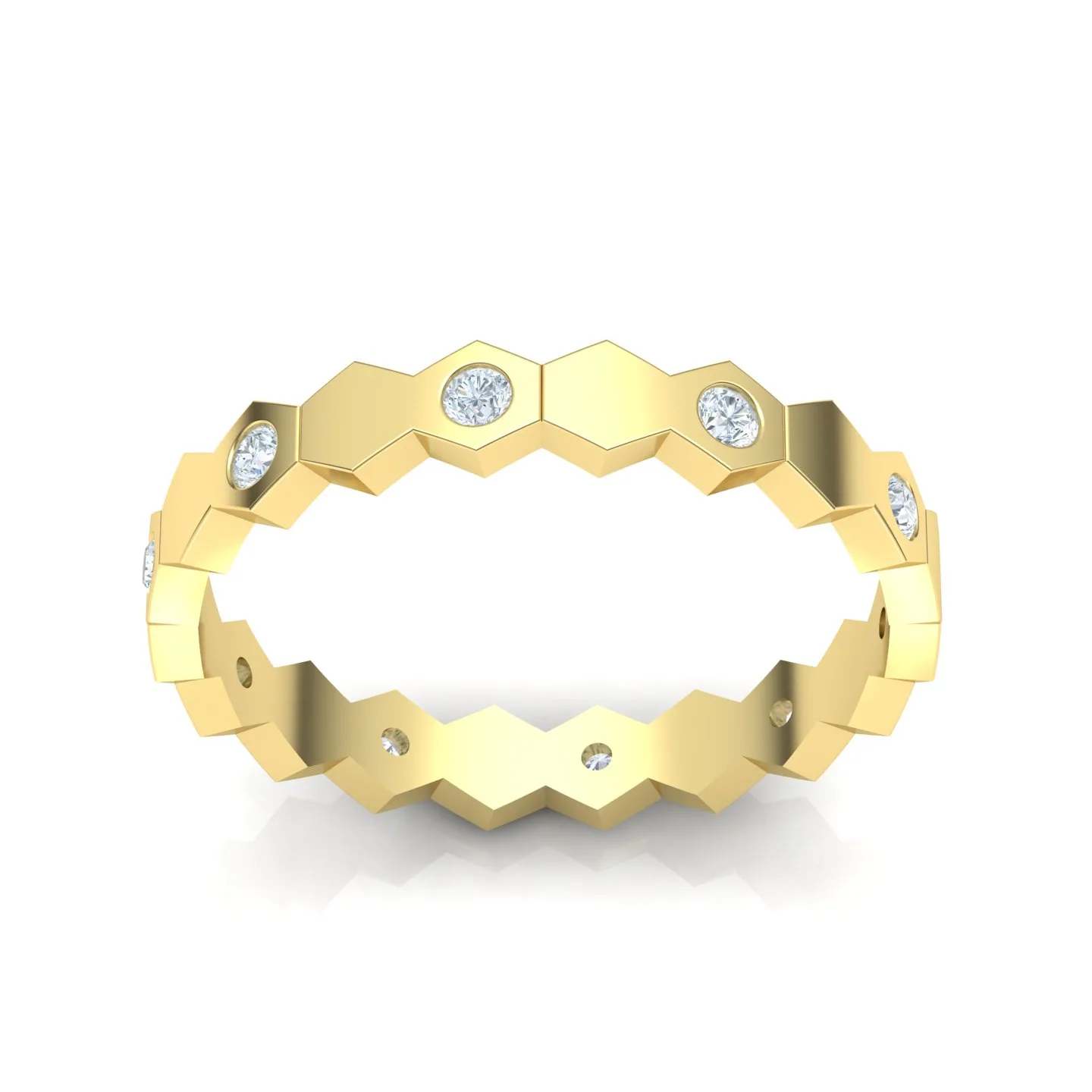 Zali Ring 6 Code 01 3D Model — image 6