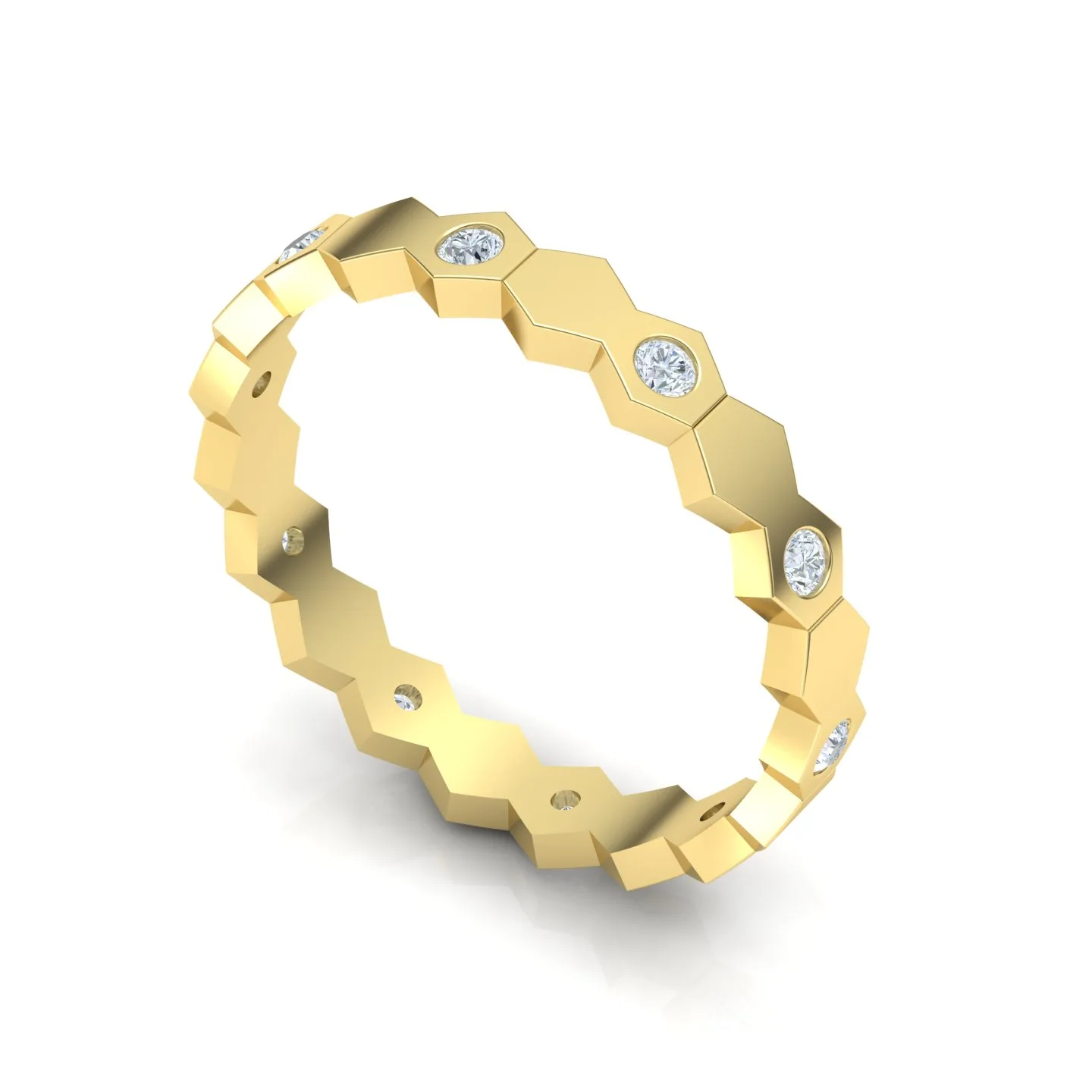 Zali Ring 6 Code 01 3D Model — image 3