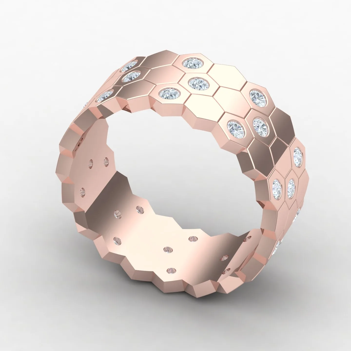 Zali Ring 6 Code 03 3D Model