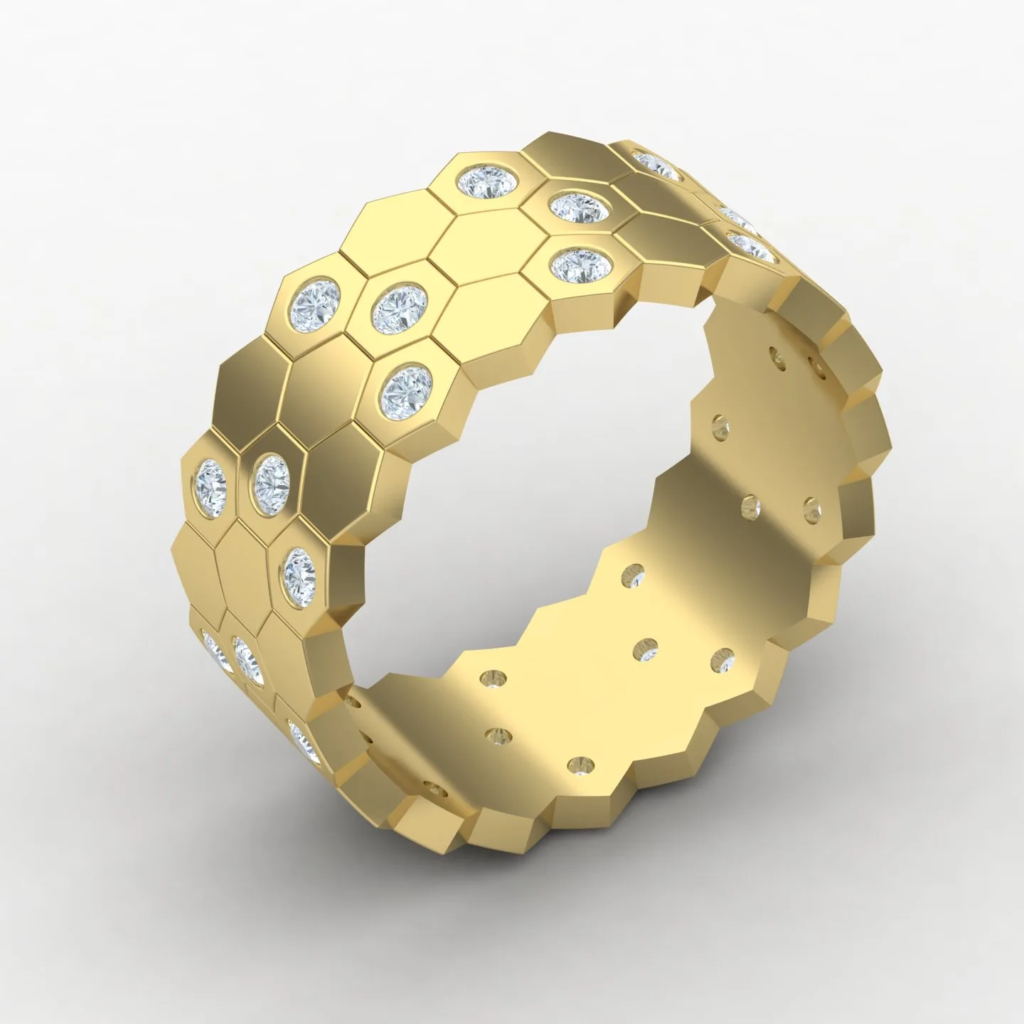 Zali Ring 6 Code 03 3D Model — image 3