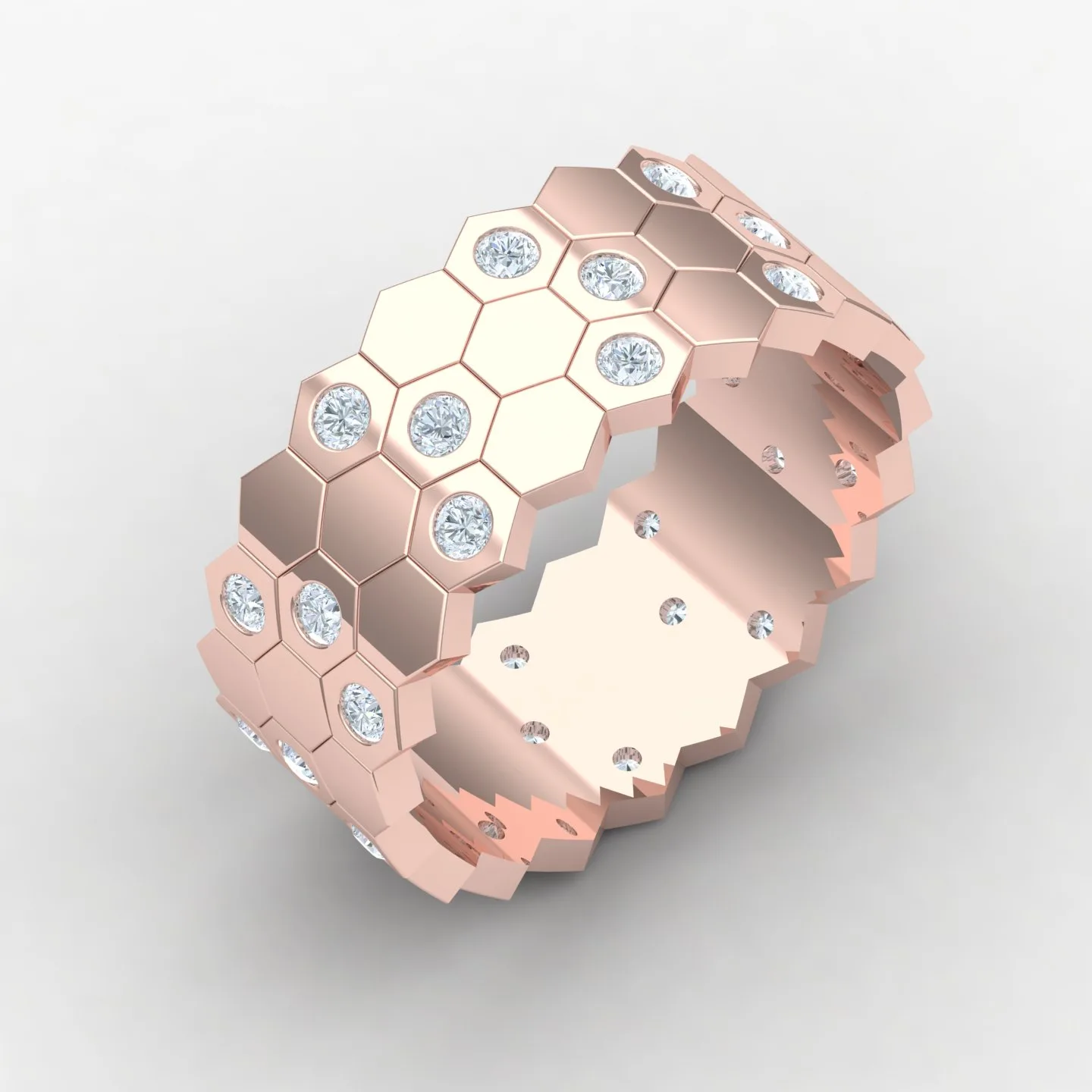 Zali Ring 6 Code 03 3D Model — image 11