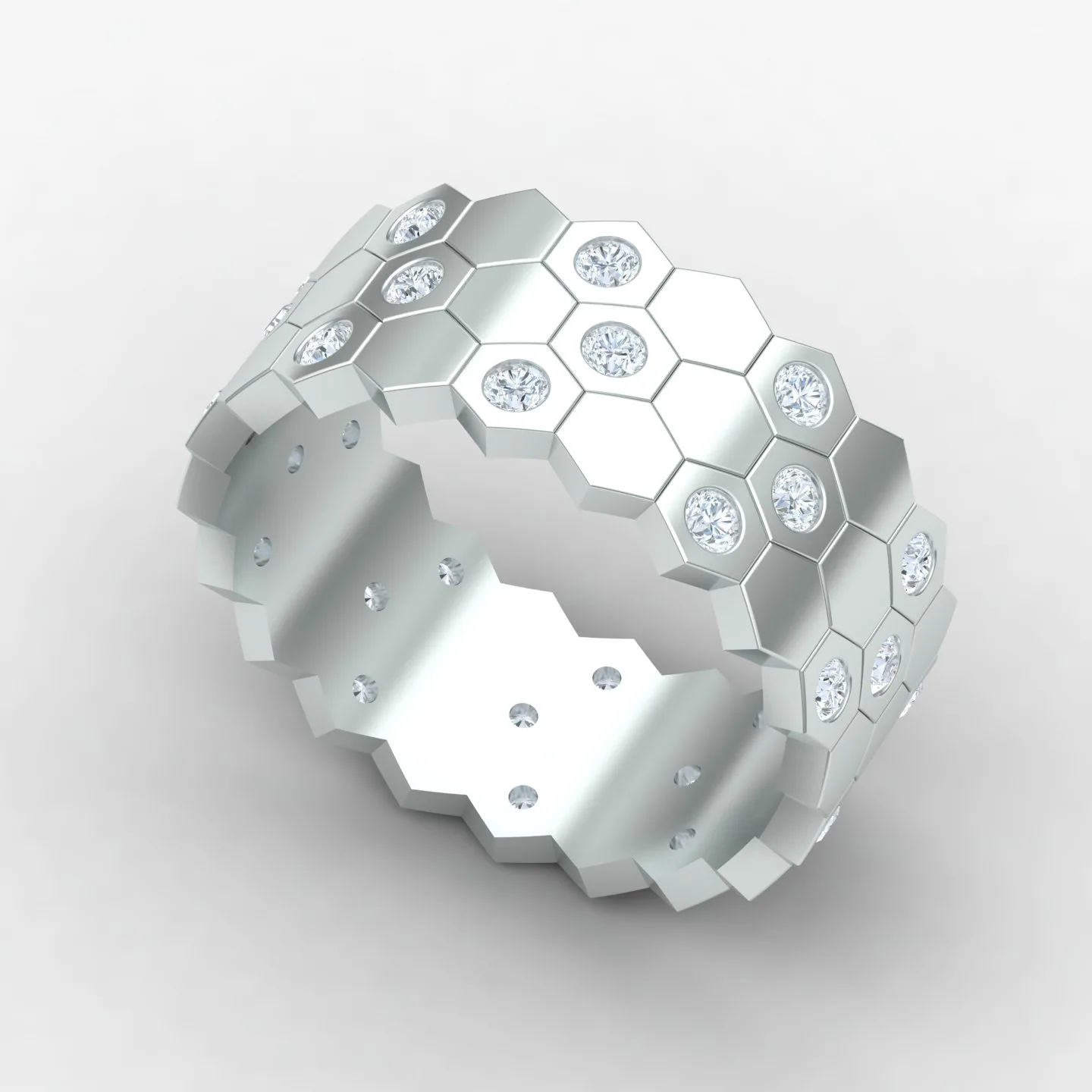 Zali Ring 6 Code 03 3D Model — image 7