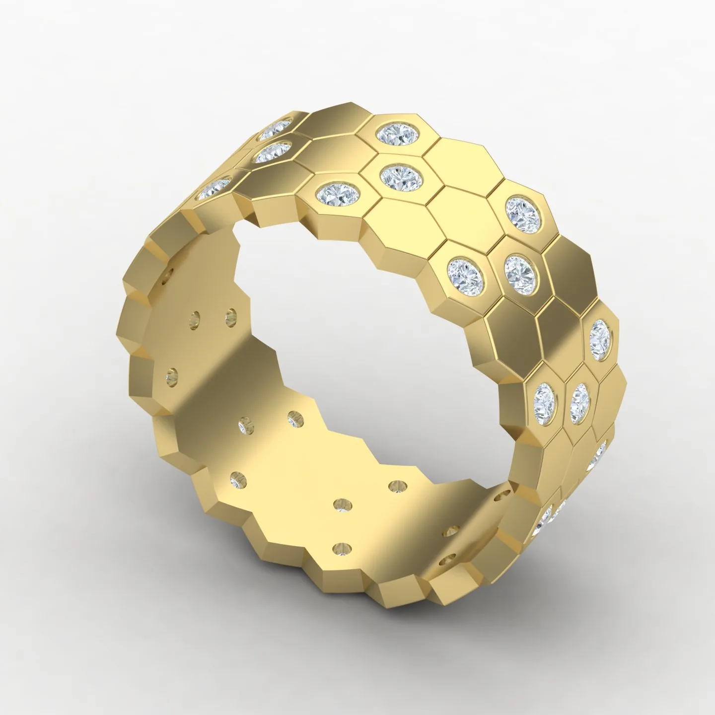 Zali Ring 6 Code 03 3D Model — image 2
