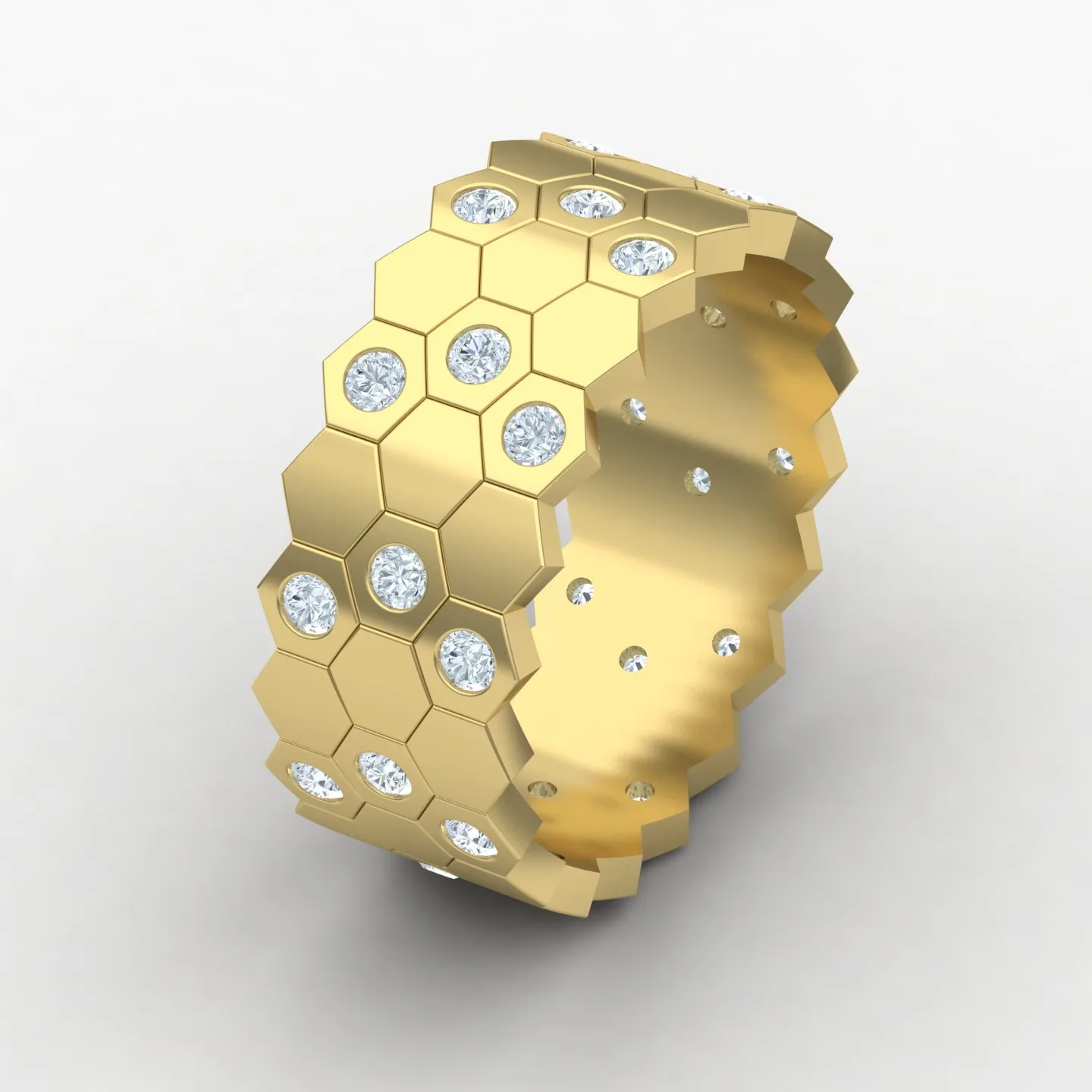 Zali Ring 6 Code 03 3D Model — image 4