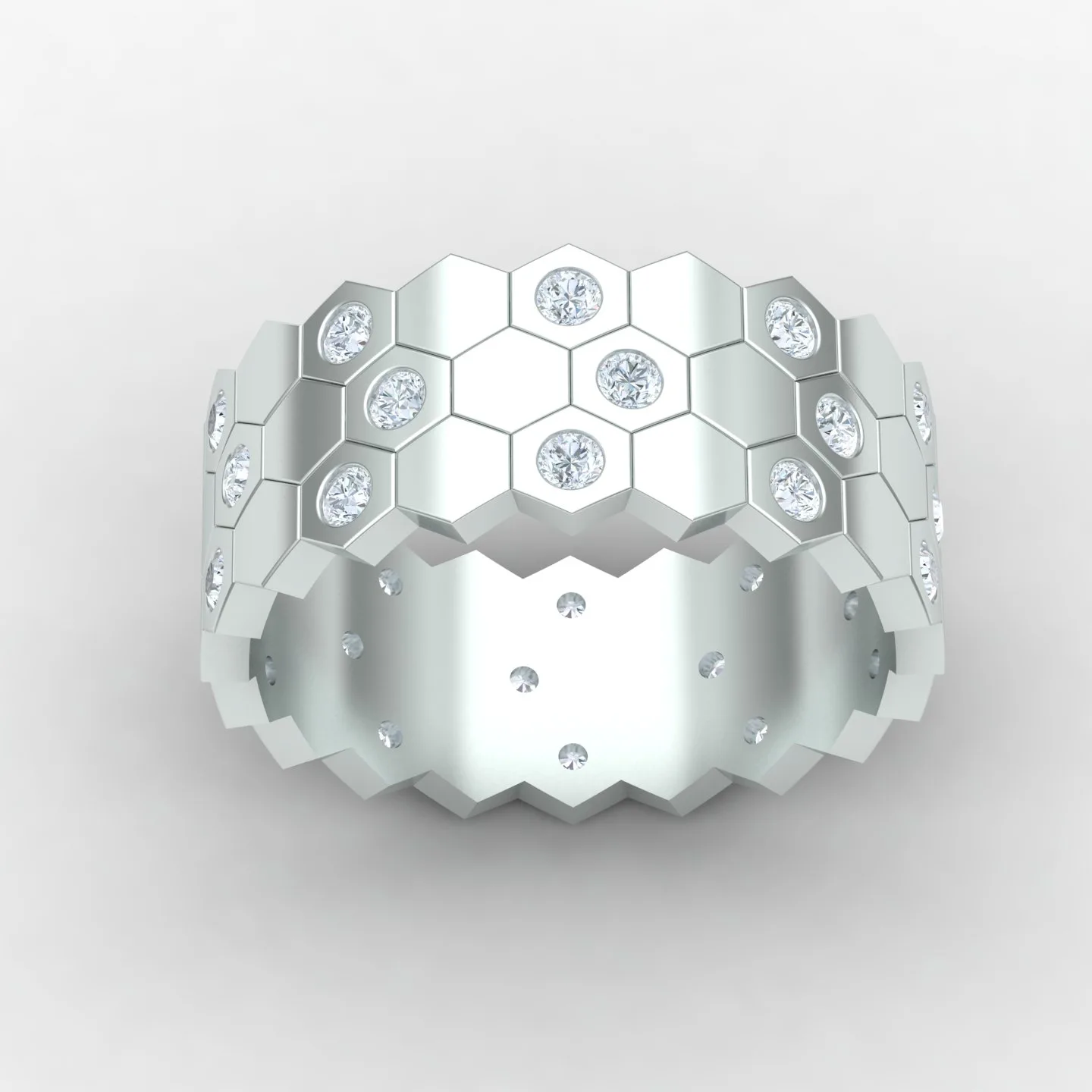 Zali Ring 6 Code 03 3D Model — image 9