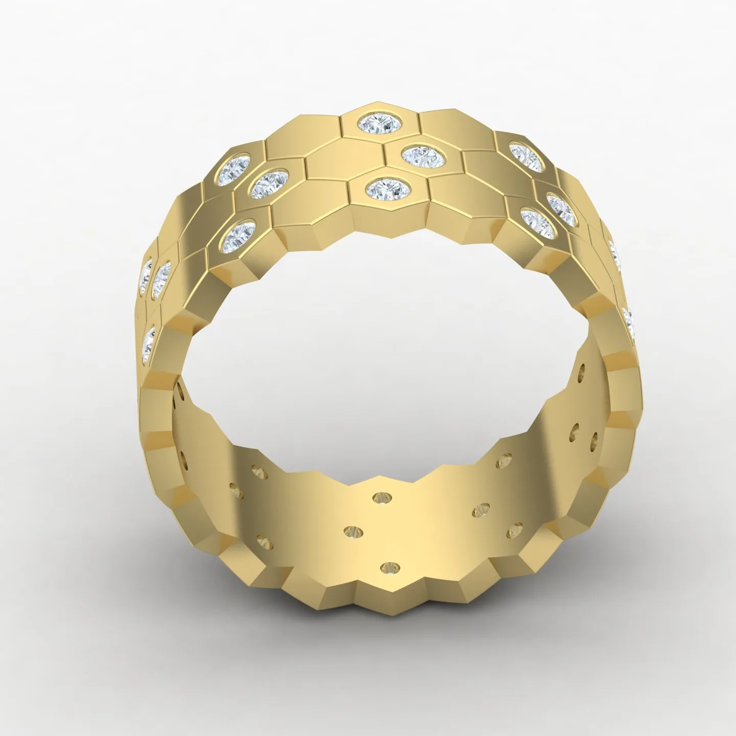 Zali Ring 6 Code 03 3D Model — image 5