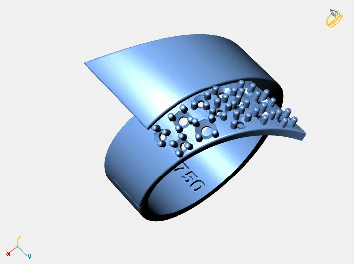 Khashti Ring 3D Model — image 3