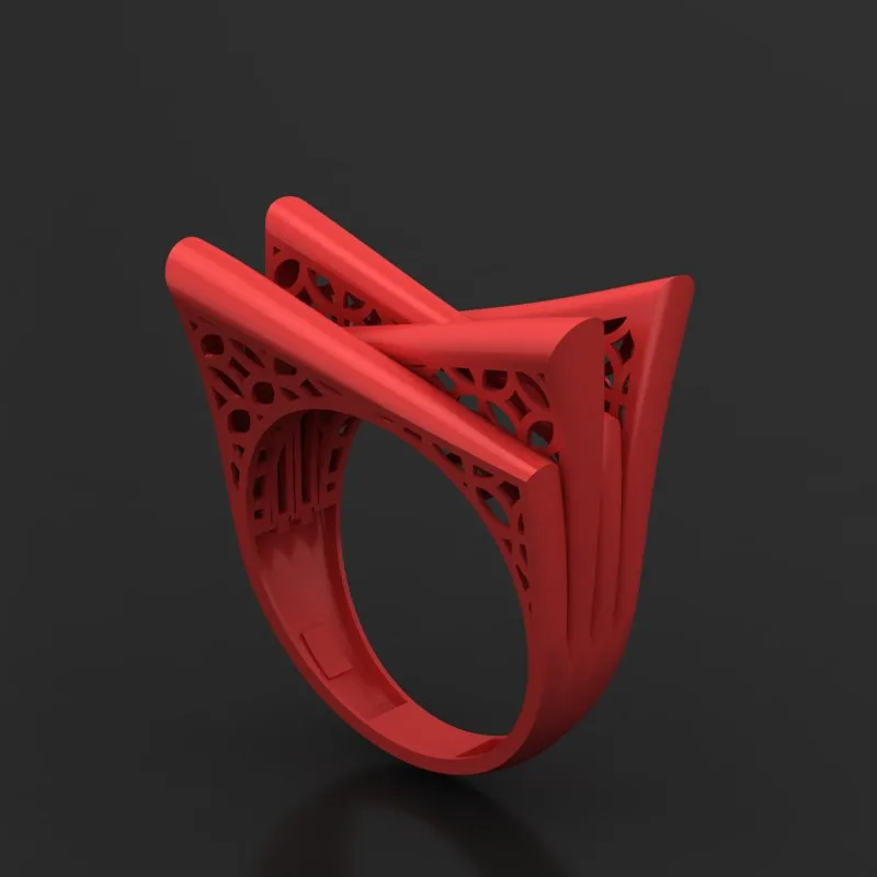 Cut Khor Aineh Fyvzhn Ring R-T-34 3D Model