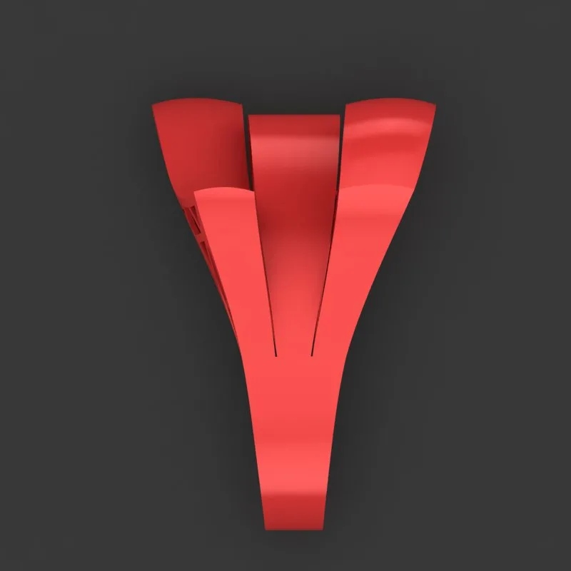 Cut Khor Aineh Fyvzhn Ring R-T-35 3D Model — image 4