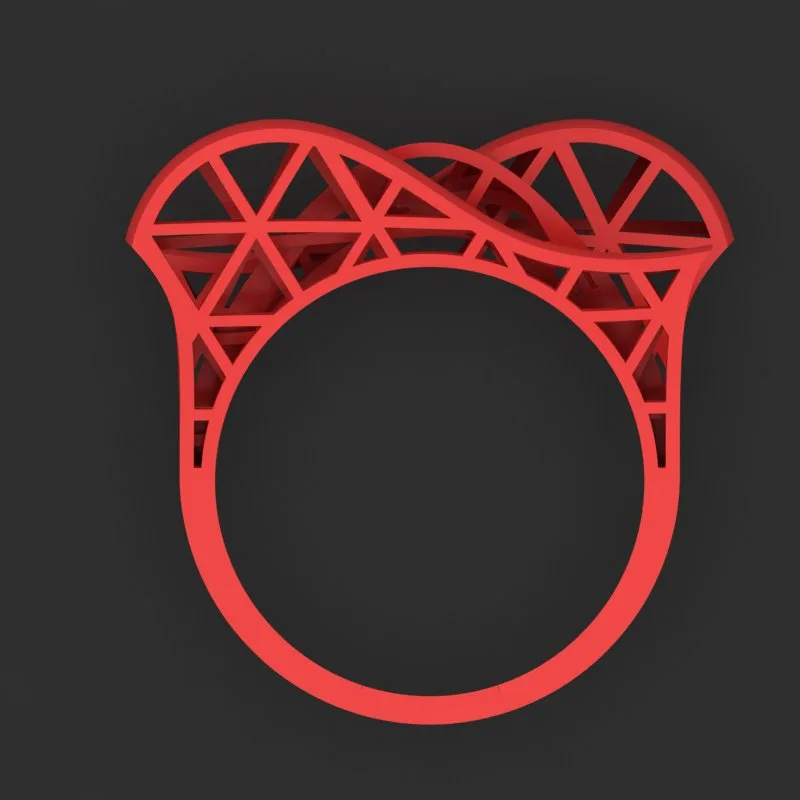 Cut Khor Aineh Fyvzhn Ring R-T-35 3D Model — image 3