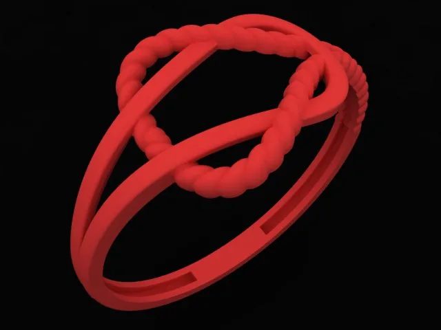 Ring R-G-43 3D Model