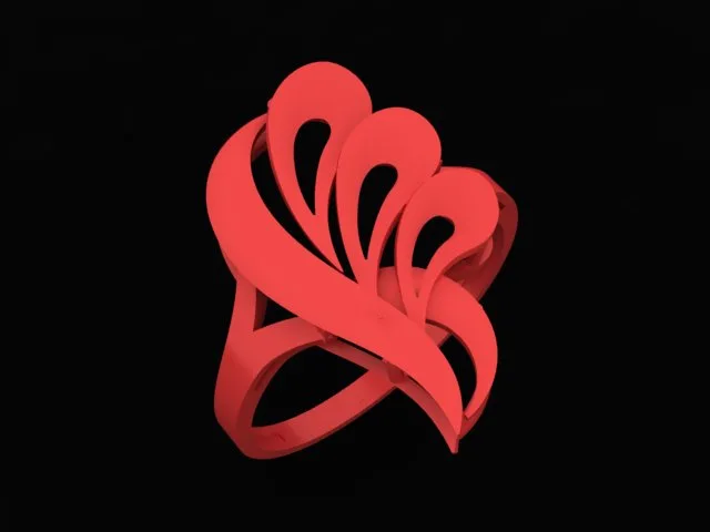 Ring R-K-L-03 3D Model