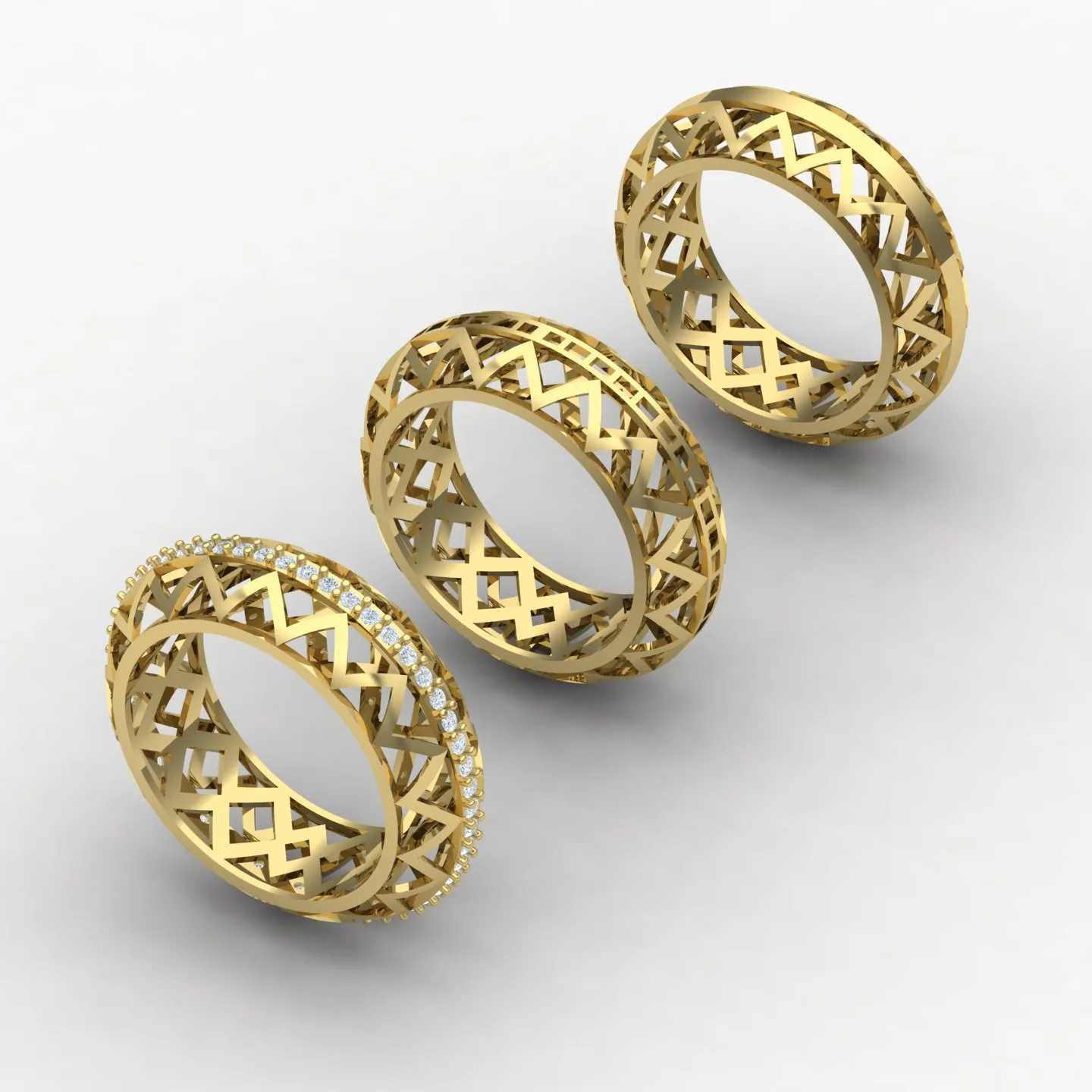 Fyvzhn Ring Code 06 3D Model