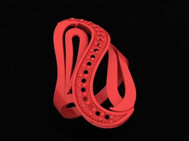 Ring R-K-L-07 3D Model