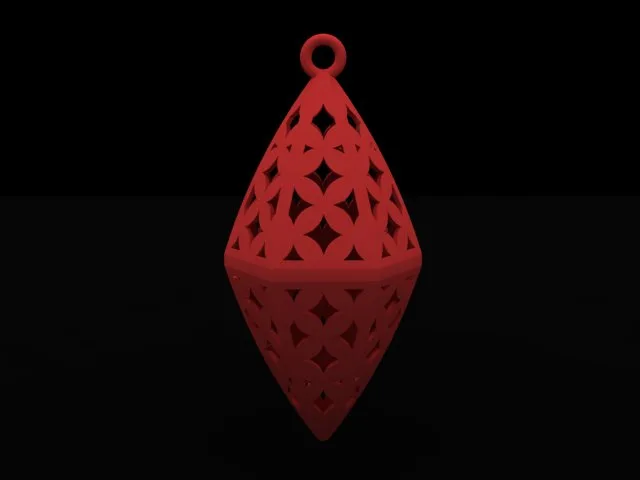 Earrings E-T-H-08 3D Model