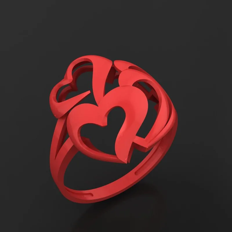 Cut Khor Aineh Fyvzhn Ring R-T-44 3D Model