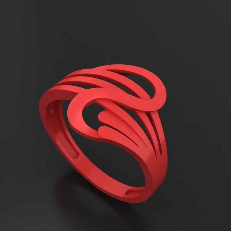 Cut Khor Aineh Fyvzhn Ring R-T-45 3D Model