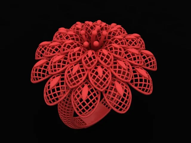 Ring R-F-G-03 3D Model