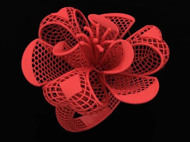 Ring R-F-G-14 3D Model
