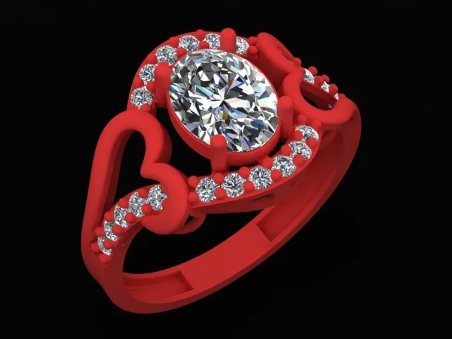 Ring R-J-01 3D Model