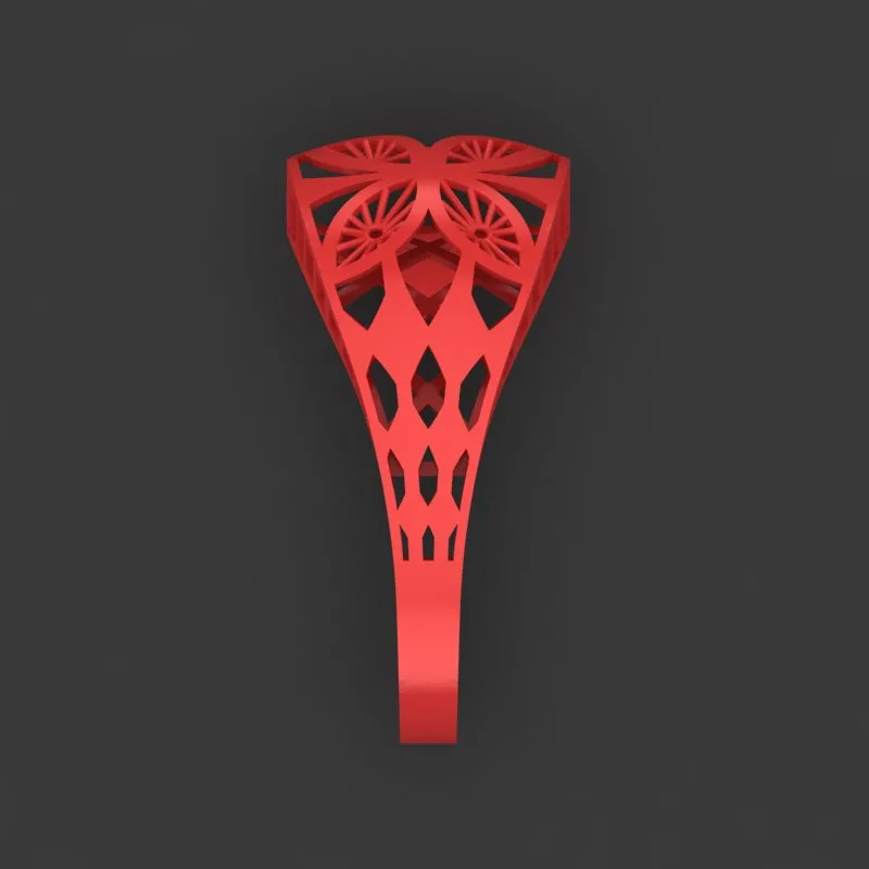 Cut Khor Aineh Fyvzhn Ring R-T-65 3D Model — image 4