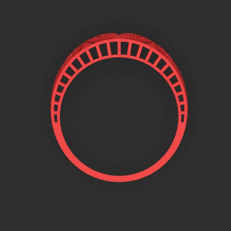 Cut Khor Aineh Fyvzhn Ring R-T-65 3D Model — image 3