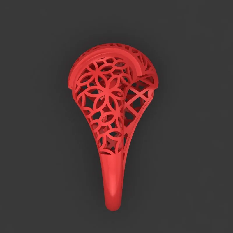 Cut Khor Aineh Fyvzhn Ring R-T-67 3D Model — image 4