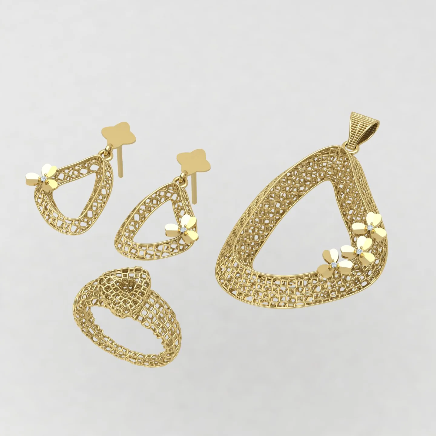 Fyvzhn Half Set Code 02 3D Model — image 3