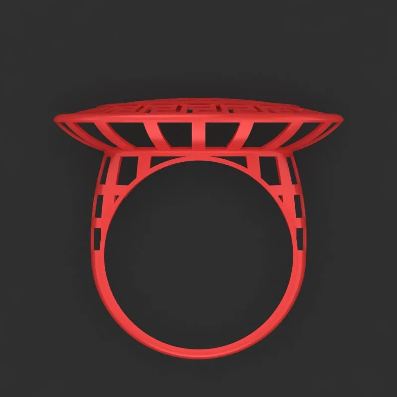 Cut Khor Aineh Fyvzhn Ring R-T-74 3D Model — image 3