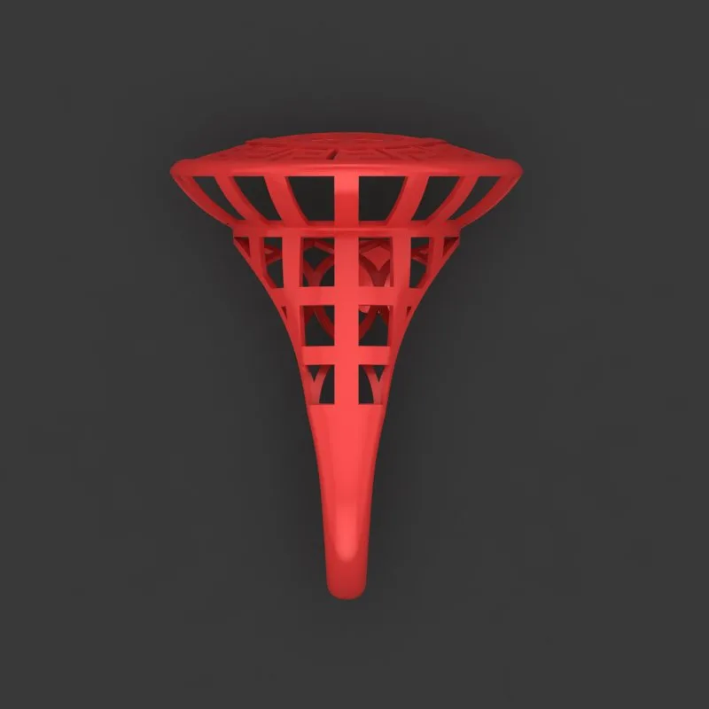 Cut Khor Aineh Fyvzhn Ring R-T-74 3D Model — image 4