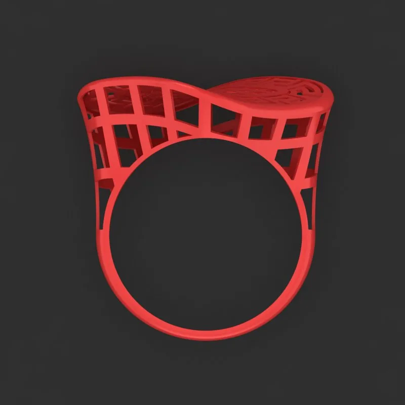Cut Khor Aineh Fyvzhn Ring R-T-75 3D Model — image 3