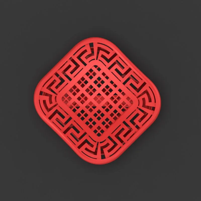Cut Khor Aineh Fyvzhn Ring R-T-75 3D Model — image 2
