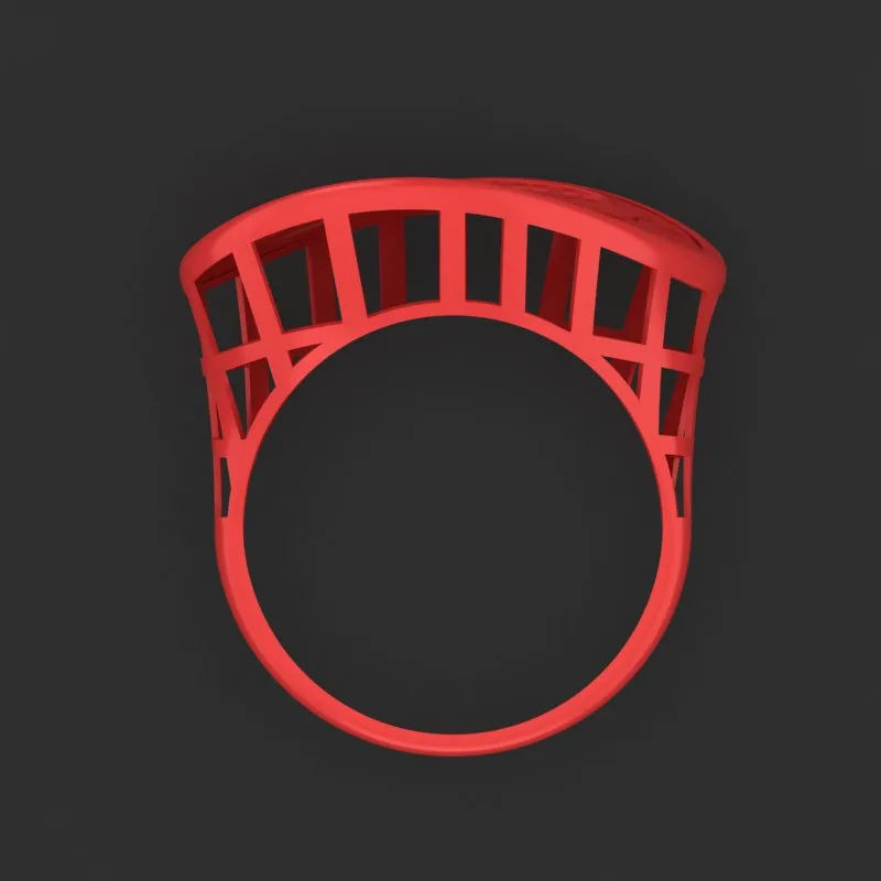 Cut Khor Aineh Fyvzhn Ring R-T-77 3D Model — image 3
