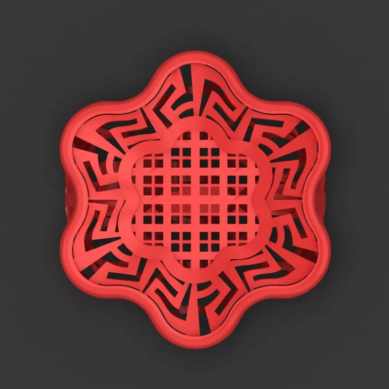 Cut Khor Aineh Fyvzhn Ring R-T-79 3D Model — image 2