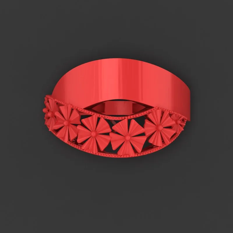 Cut Khor Aineh Fyvzhn Ring R-T-84 3D Model — image 3
