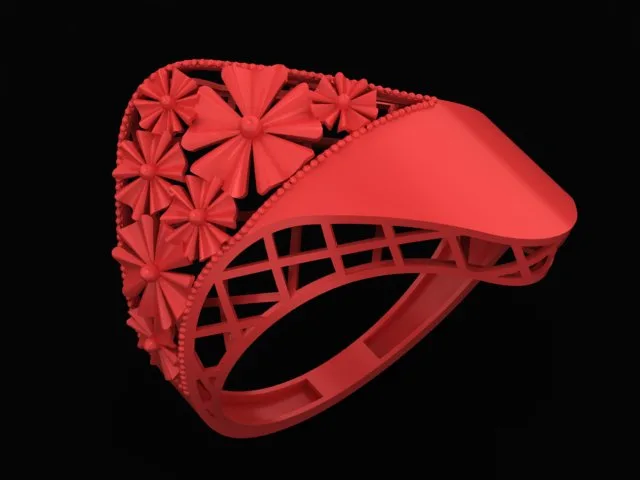 Cut Khor Aineh Fyvzhn Ring R-T-86 3D Model