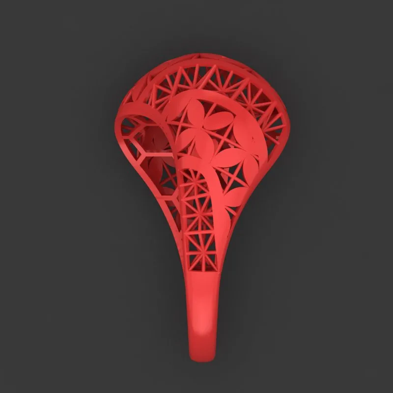 Cut Khor Aineh Fyvzhn Ring R-T-91 3D Model — image 4